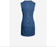 Seam Detail Denim Dress