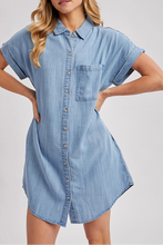 Denim Shirt Dress