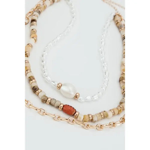 Multicolor Bead Necklace