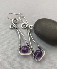 Purple Amethyst Earrings