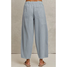 Dusty Denim Barrel Pants