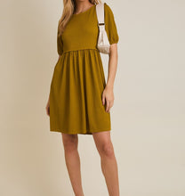 Chartreuse Knit Dress