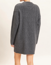 Charcoal Sweater Dress