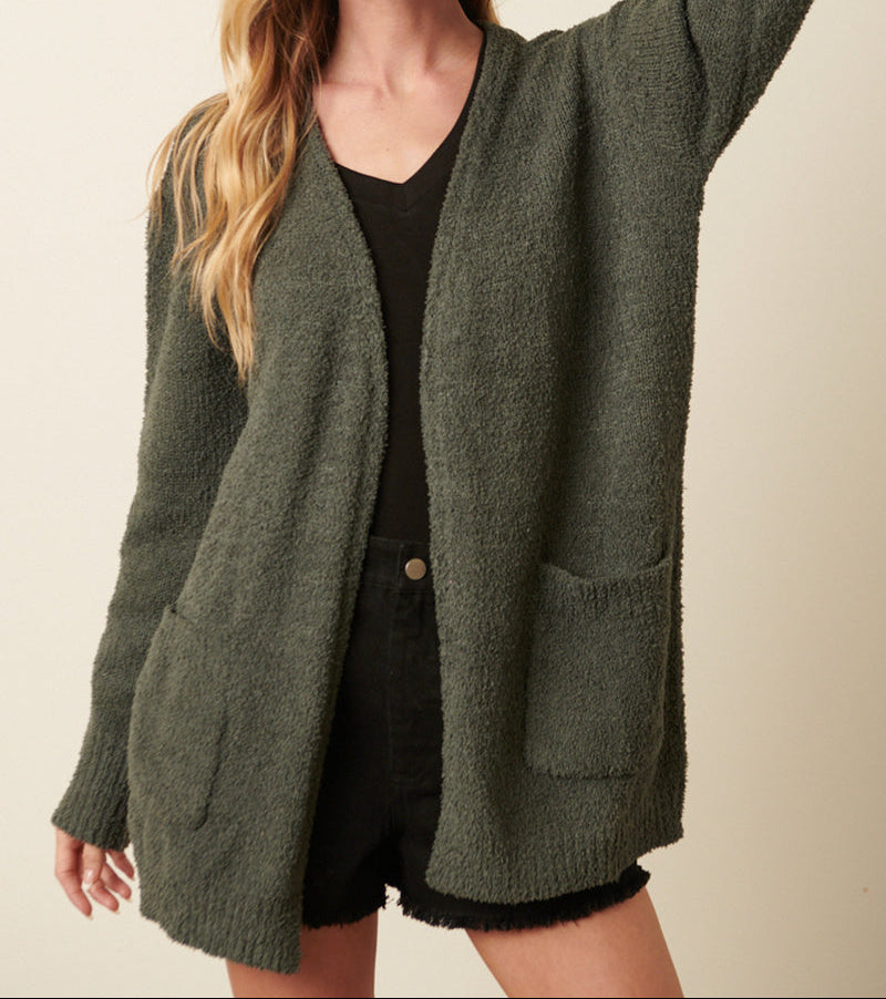 Olive Knit Sweater