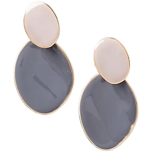 Trendy Disc Earrings