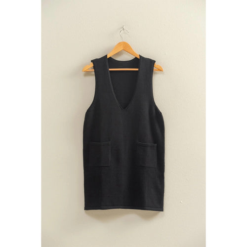 Black Knit Dress