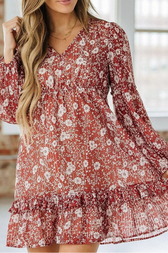 Boho Dress Embroidered Detail