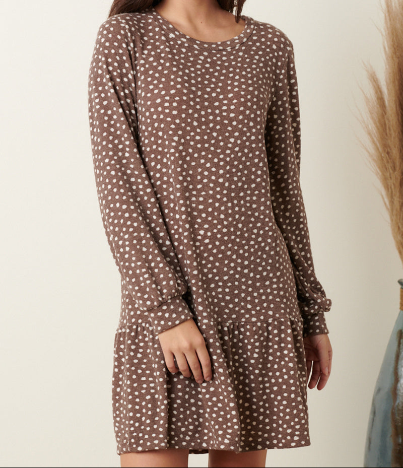 Mocha Knit Dress