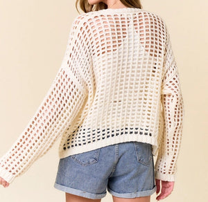 Crochet Open Sweater