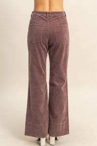 Brushed Flare Pants
