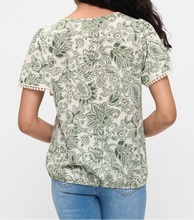 Pom Pom Crochet Tee