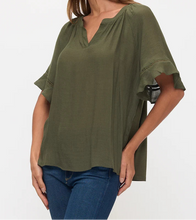 Crochet Peasant Sleeve Top