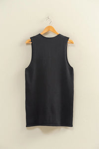 Black Knit Dress