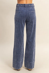 Brushed Flare Pants