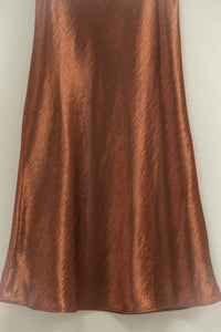 Chestnut Midi Skirt