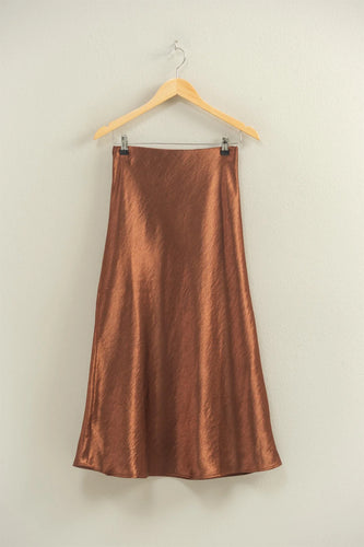 Chestnut Midi Skirt
