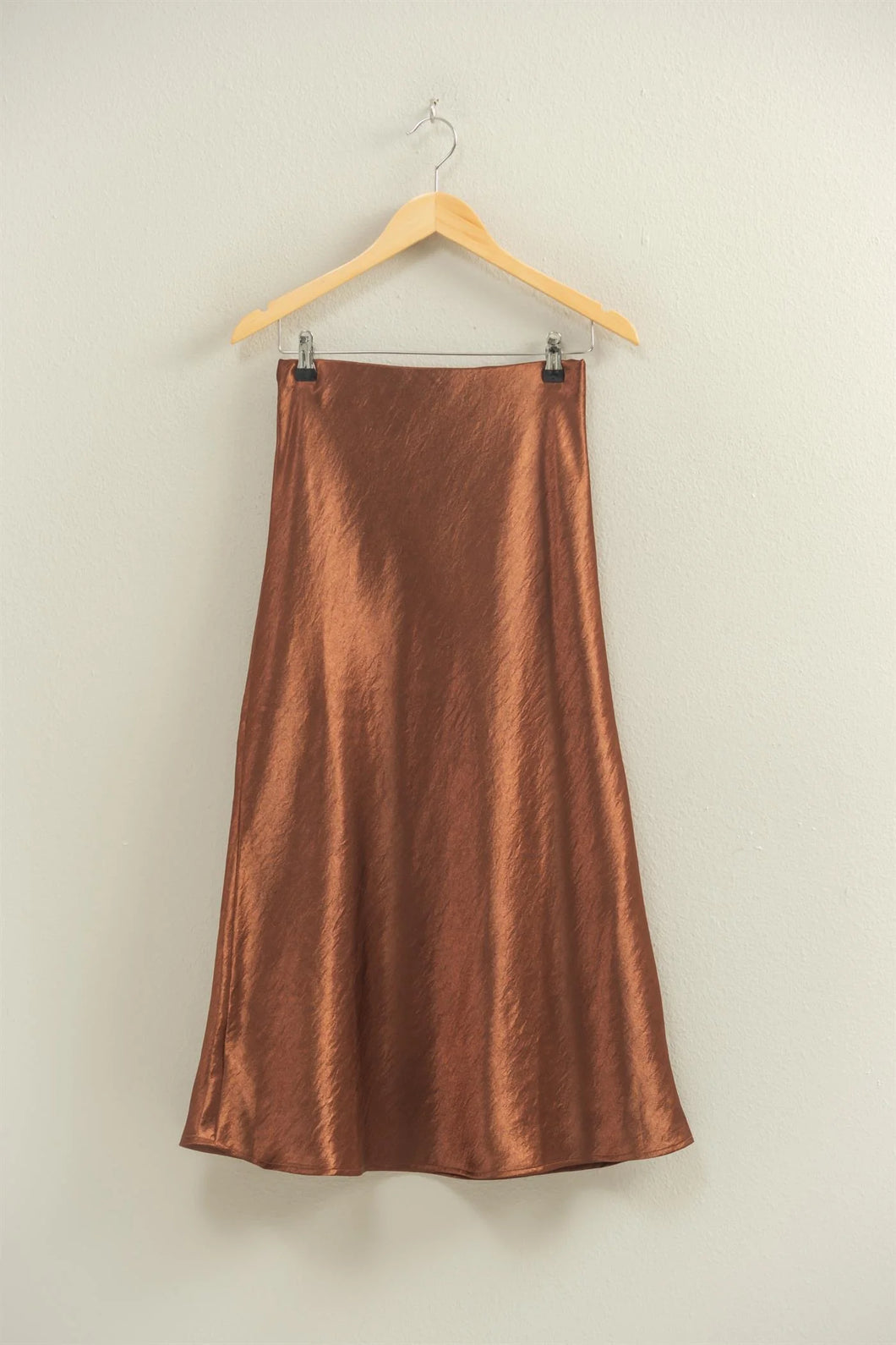 Chestnut Midi Skirt