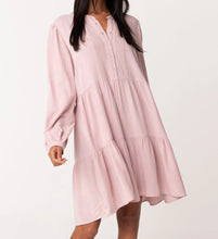 Pink Long Sleeve Dress