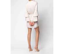 Chic Shirt Dress with Bell Sleeves