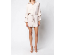 Chic Shirt Dress with Bell Sleeves