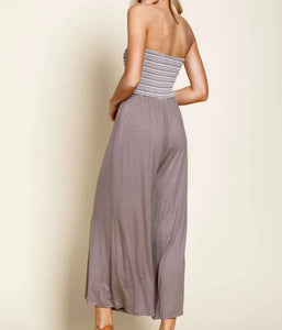 Strapless Jumpsuit