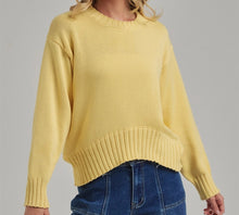 Butter Yellow Sweater