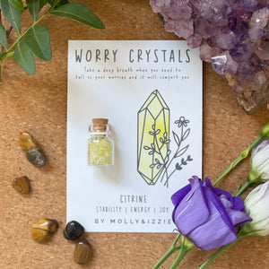 Worry Crystals & Jar Full of Magic