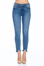 High Rise Skinny Crop Denim