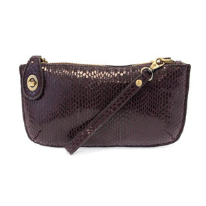 Purple Mini Wristlet Clutch